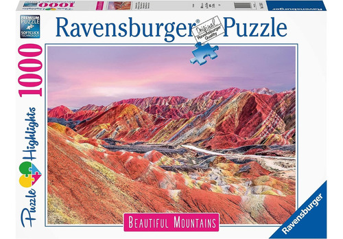 Rompecabezas Puzzle 1000 Montañas Arcoíris Ravensburger