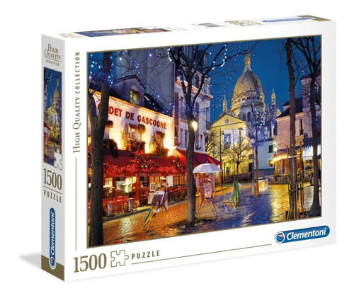 Puzzle Paris - Montmartre 1500 Piezas Clementoni Nuevo