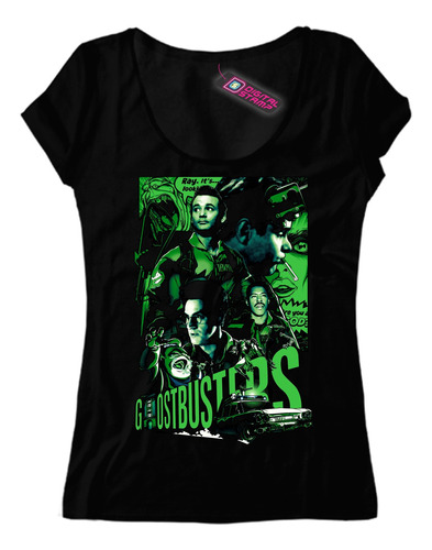 Remera Mujer Ghostbusters Los Cazafantasmas Pelicula P7 Dtg