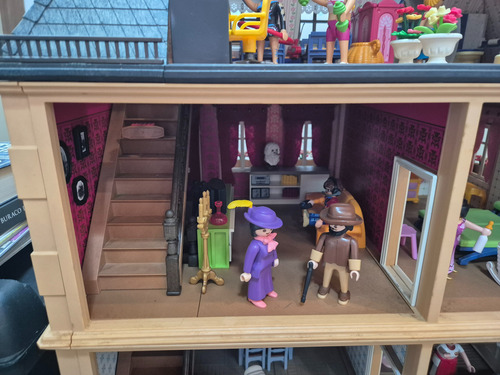 Playmobil Casa 70891 Vitoriana Totalmente Mobiliada 50 70891 (Usado)
