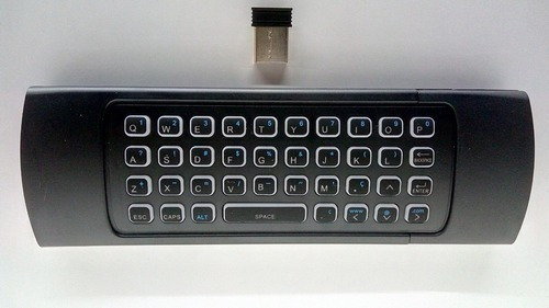Controle Air Mouse 2.4g Com Sensor Teclado Smart Tv , Pc Box
