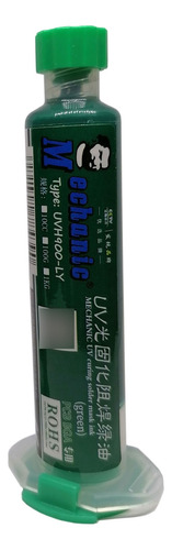 Máscara Uv Verde Mechanic Celulares/microelectronica 10pz