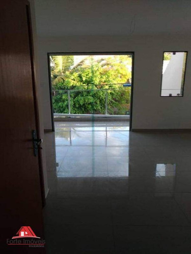 Casa Duplex C/2 Dormitórios Sendo 2 Suites Em Fino Acabamento - Cg/rj - Ca0044
