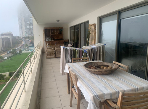 Lindo Depto Con Vista Al Mar, Costa De Montemar 2 D+2b+1eyb