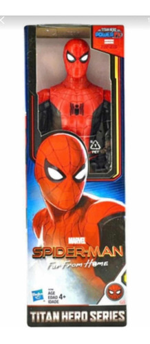 Figura Spider  Man Far From Home Titan Hero Marvel 525k