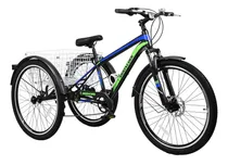 Comprar Naizea Mooncool Triciclo Adultos 7 Velocidades 24  Con Cesta