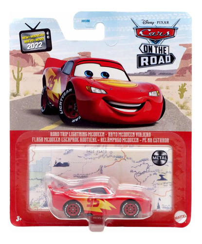 Disney Pixar Cars Lightning Mcqueen Rayo Mcqueen On The Road