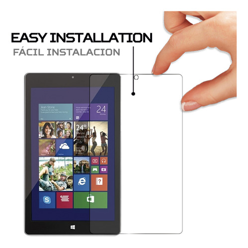 Protector De Pantalla Antishock Para Wolder Mitab In 801