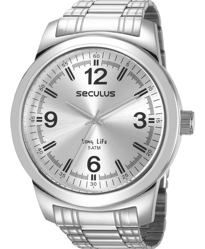 Relógio Seculus Masculino Barato Garantia Original Nfe