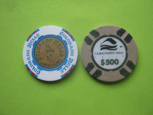 Par De Fichas Casino Colorado Y Puerto Varas 