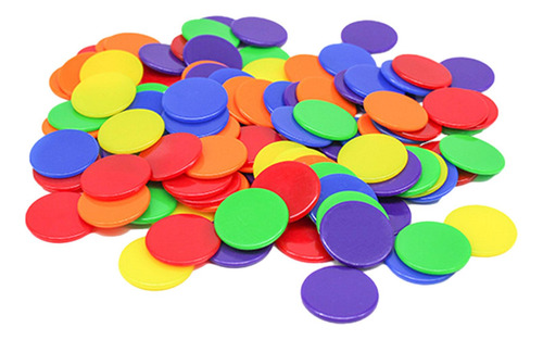6 X 100pcs Math Counters For Kids Assorted Color For