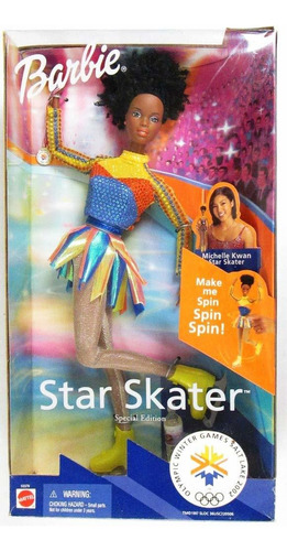 Barbie Star Skater Doll Edición Especial: Juegos Olímpico.