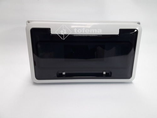 Imagen 2 de 6 de Caja Tablero P/ Termicas Ip65 Ext 12 Bocas Genrod - Tofema
