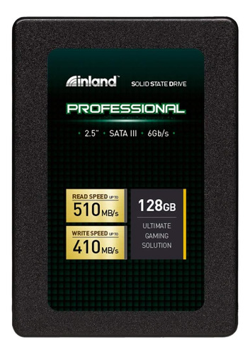 Inland Professional 128gb Ssd 3d Tlc Nand Sata Iii 6gb/s