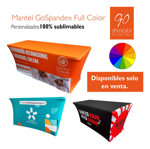 Arriendo De Mesa Plegable 180 X 75 Cms. Con Mantel Spandex