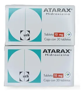 2 Atarax Hidroxizina 10 Mg C/30 Tabletas Maver