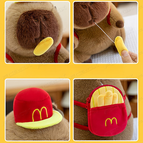 Clm Muñeco Capibara Peluche Lindo Juguete Kawaii Niños