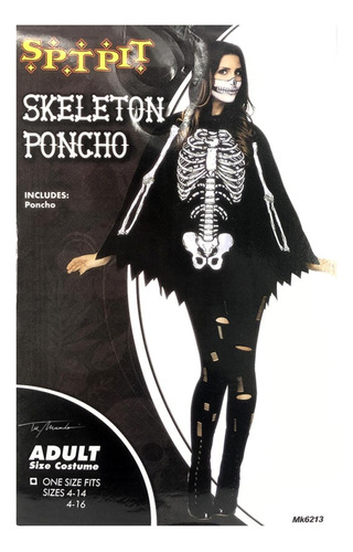 Disfraz Chica Esqueleto    (adulto)   