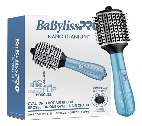 Escova Secadora Babyliss Pro Hot Air 89mm - 110v