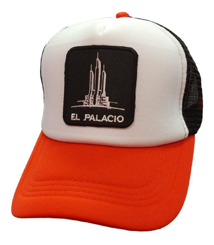 Imagen 5 de 7 de Gorra Trucker Torre Bordada Huracán Tricolor Infantil