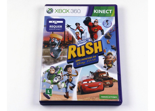 Kinect Rush Uma Aventura Da Disney Pixar Original Xbox 360