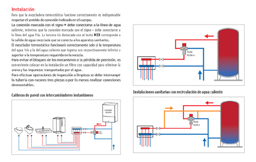 Válvula Mezcladora Termostática 3/4 10 Bar
