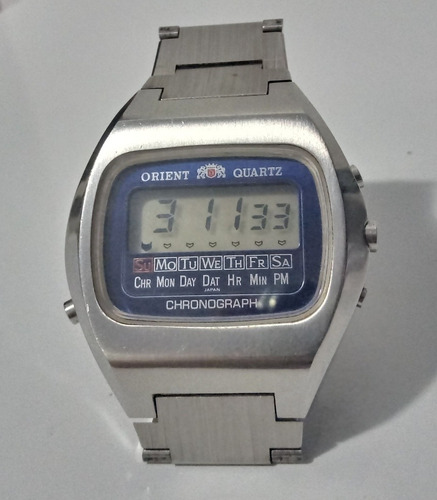 Orient Quartz Chronograph Antigo 100% Original.