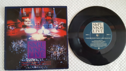Simple Minds - Promised You A Miracle, Ep 7'', Uk