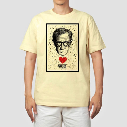 Camiseta Camisa Woody Allen Diretor Filme Anime