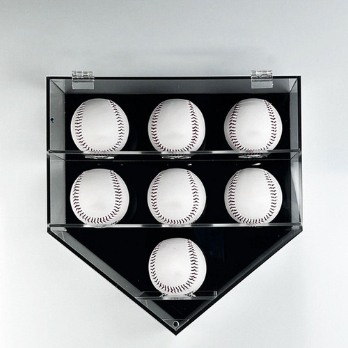 Estuche De Exposición De Béisbol, Estante De 7 Bolas