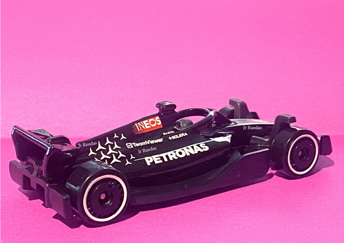Hot Wheels Mercedes Amg Petronas Formula 1 Track Aces Negro