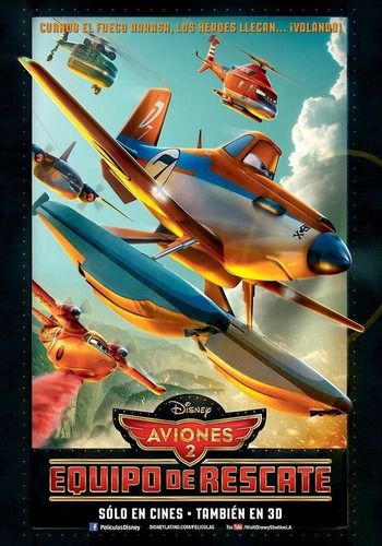 Poster Original Cine Aviones 2