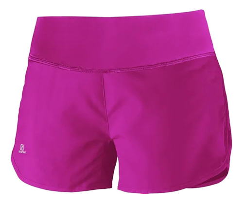 Short Salomon Free Mujer Fucsia/ Rojo