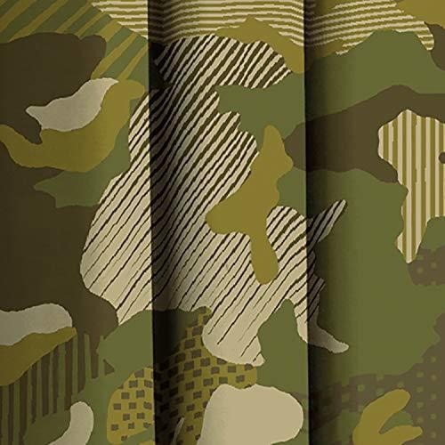 Fábrica De Sueños Geo Camo 3 Piezas Camuflaje Niños Recámara