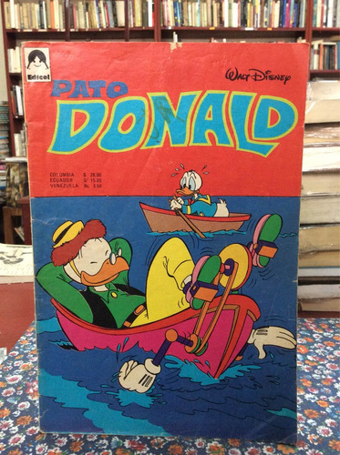 Pato Donald No 7 Historieta Disney Cómic Antiguo