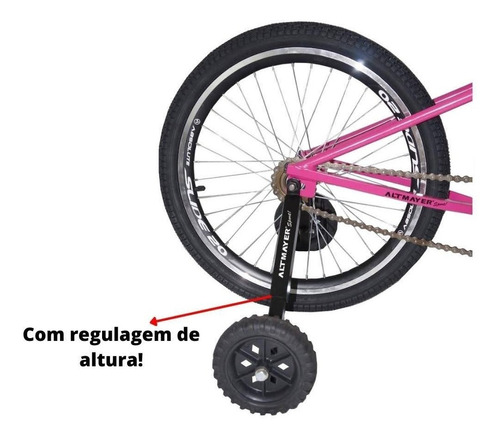 Par De Rodinha Lateral Reforçada Altmayer Para Aro 16 A 20