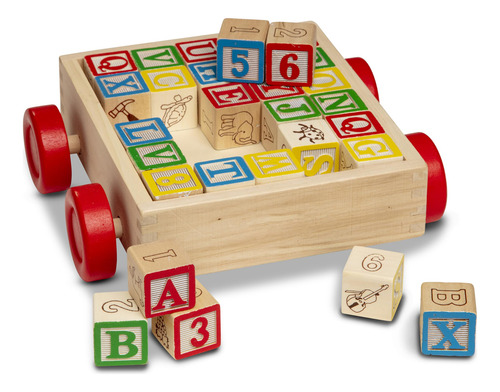 Juguete Educativo Melissa Doug Classic Abc De Madera