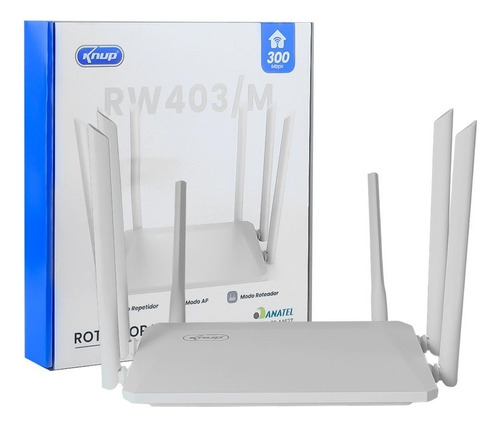Roteador Wifi Repetidor Ampliador Internet Wireless 300mbps