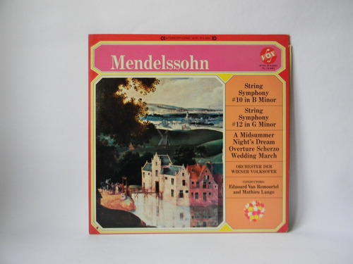 String Symphony Mendelssohn Lp Vinilo