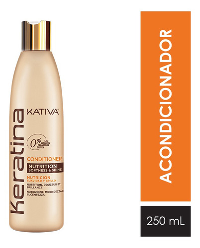 Acondicionador Kativa Keratina - Frasco 250ml