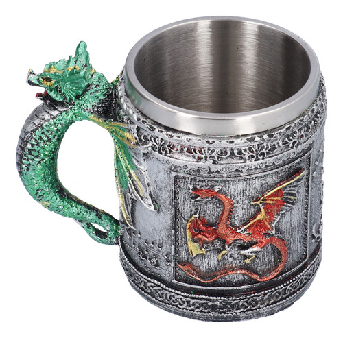 Copa De Resina Con Diseño De Cabeza De Calavera De Acero Ino