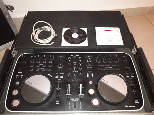Controlador Pioneer Ddj-ergo Pro + Anvil + Virtual Dj Orig.