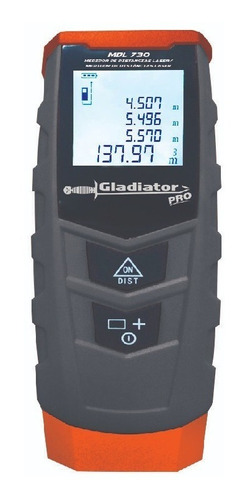 Medidor Distancia Area Laser 30mt Gladiator Mdl730 K37