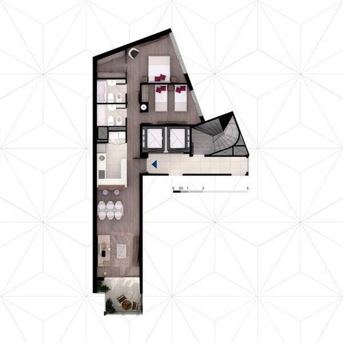 Imagen 20 de 30 de Vendo Apartamento De 2 Dormitorios, 2 Baños, A Estrenar, Próximo Al Parque V. Biarritz