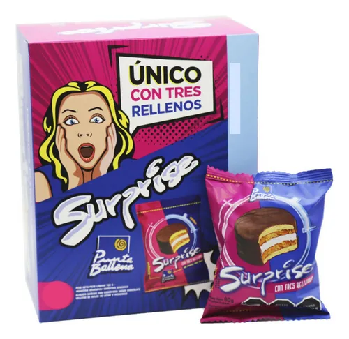 comprar Caja De Alfajor Surprise Punta Ballena
