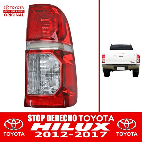 Stop Derecho Hilux 2012 2013 2014 2015 2016 Original Toyota