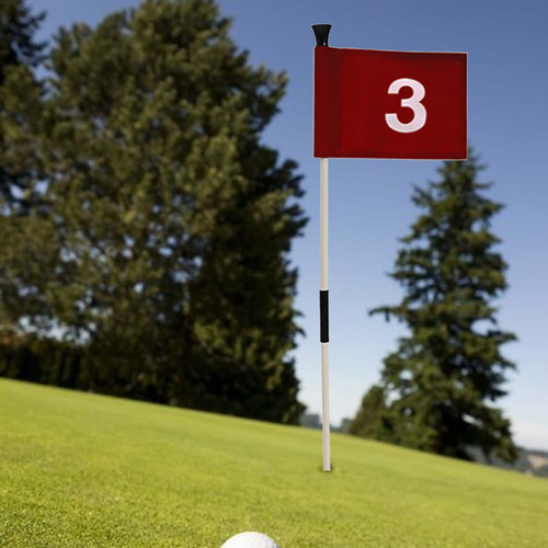Golf Putting Green Flag Y Hole Cup, Practice Numero 3