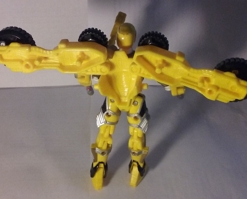 Figura Power Ranger Ninja Storm Tri-battlized Bandai 2002 (Usado)