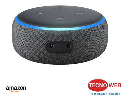 Amazon Echo Dot 3rd Gen con asistente virtual Alexa carbón 110V/240V