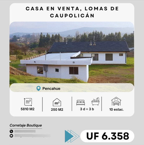 Casa En Venta De 3 Dorm. En Pencahue